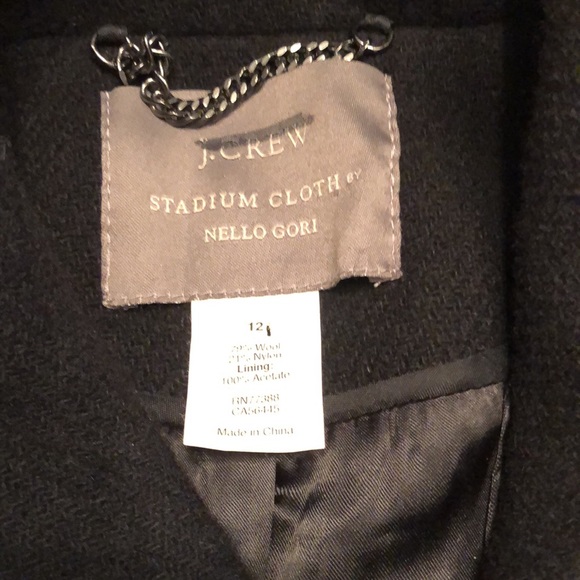 J. Crew Stadium Cloth Coat - Picture 5 of 7